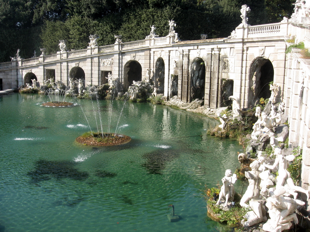 طراحی باغ ایتالیایی همراه با توسعه هنر معماری ویرا